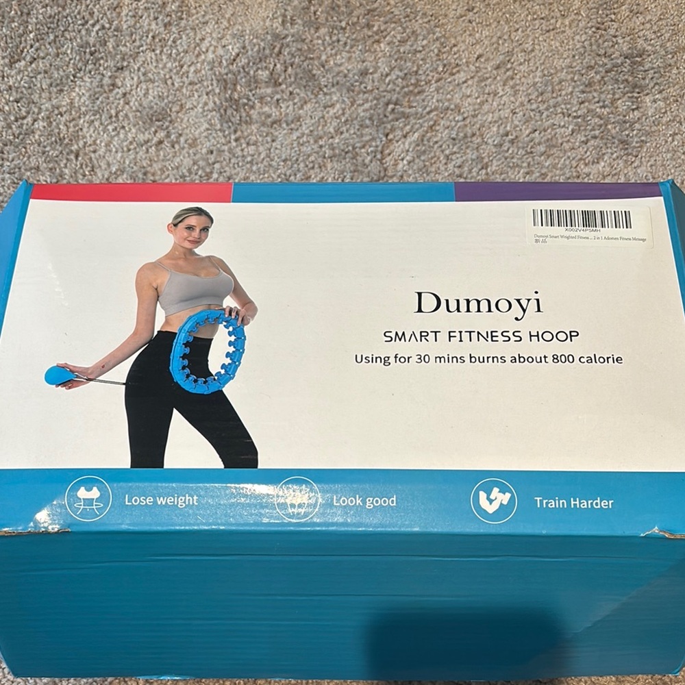 Blue Smart Fitness Hoop